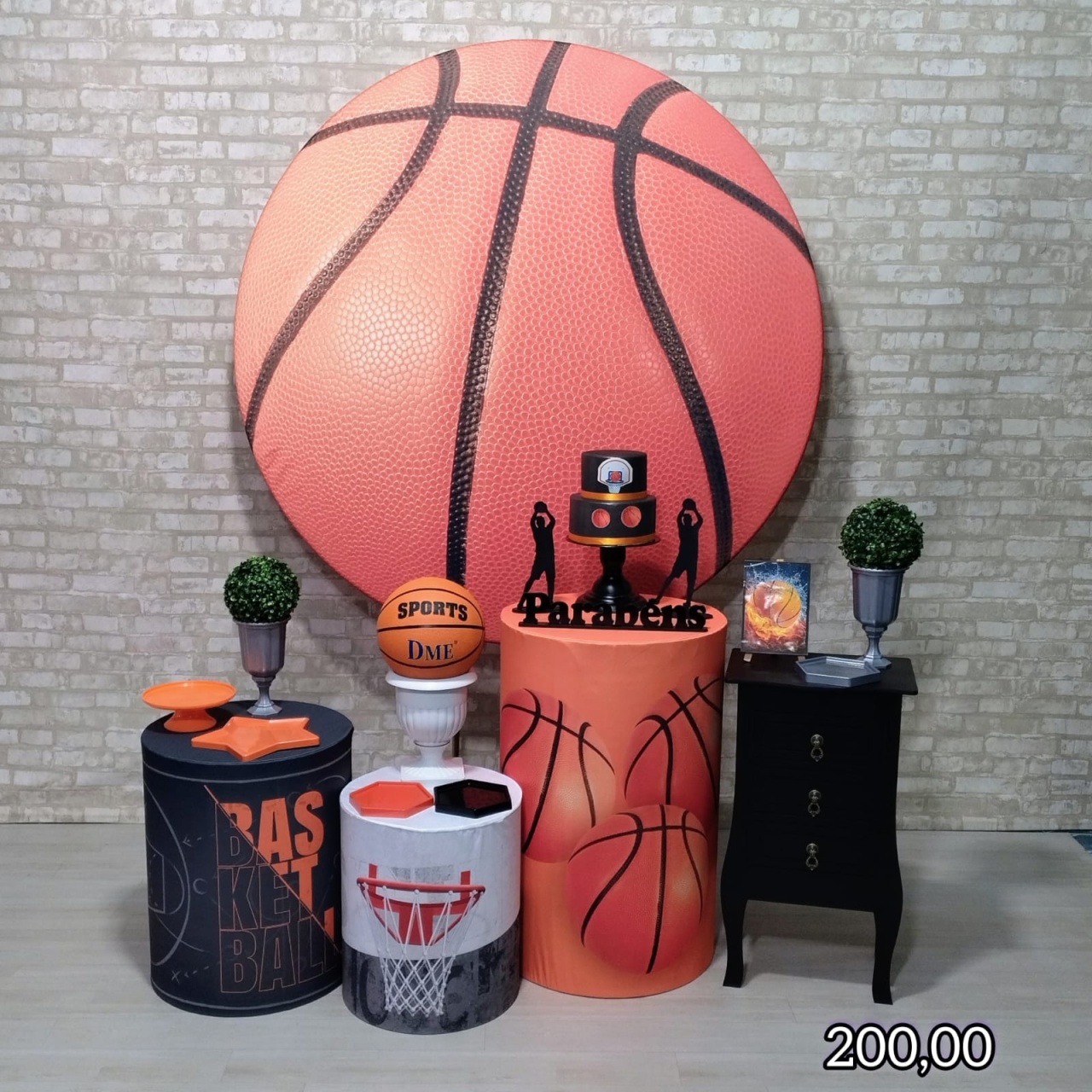 Basquete (Festejar) * - Bn Decorações 