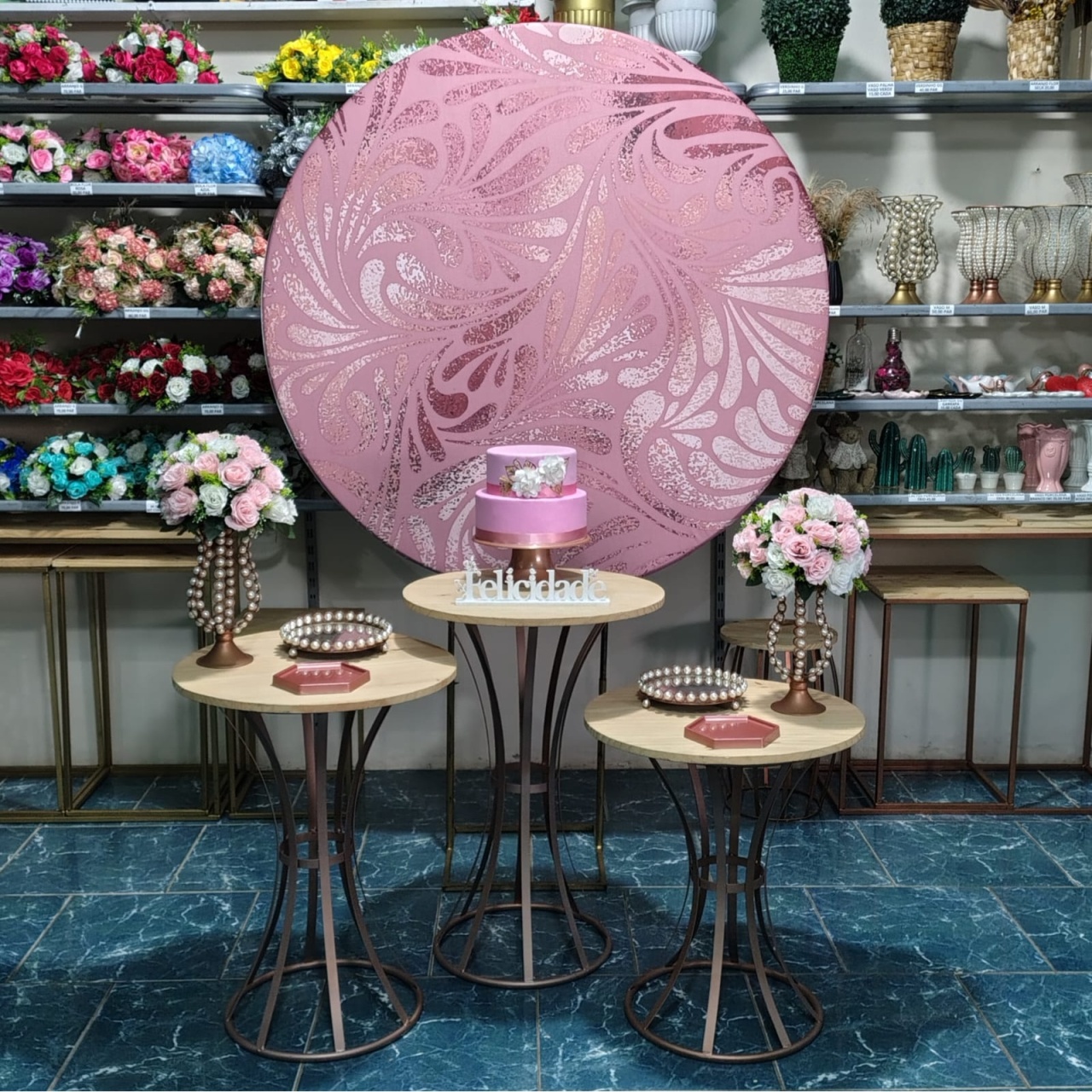 Coleção Essência Lançamento (Painel Rose Gold 3D) 3 - Bn Decorações 