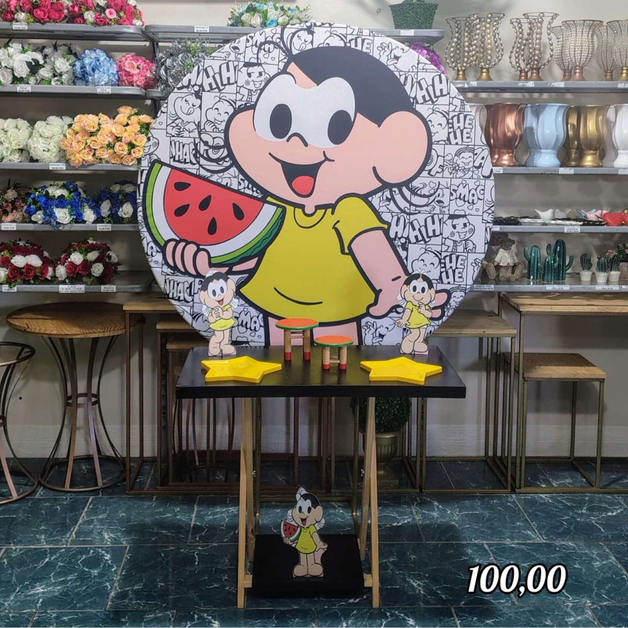 Magali (Mesa Cavalete) 2 * - Bn Decorações 
