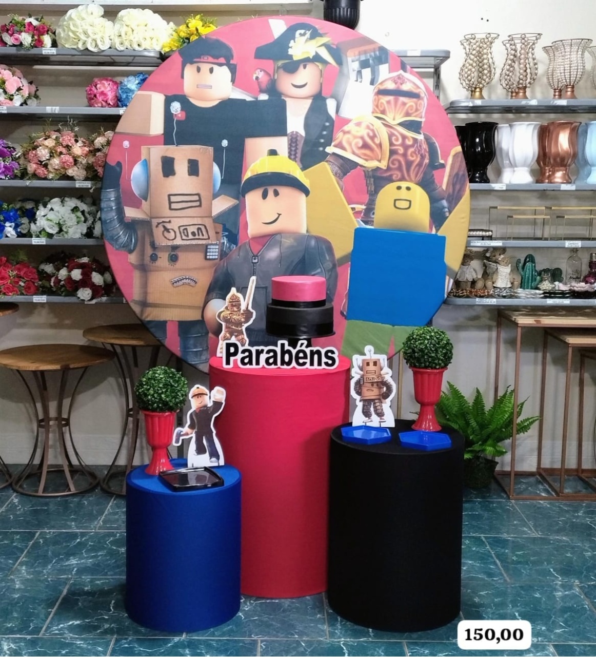 Roblox Menino (Encanto) 1 * - Bn Decorações 