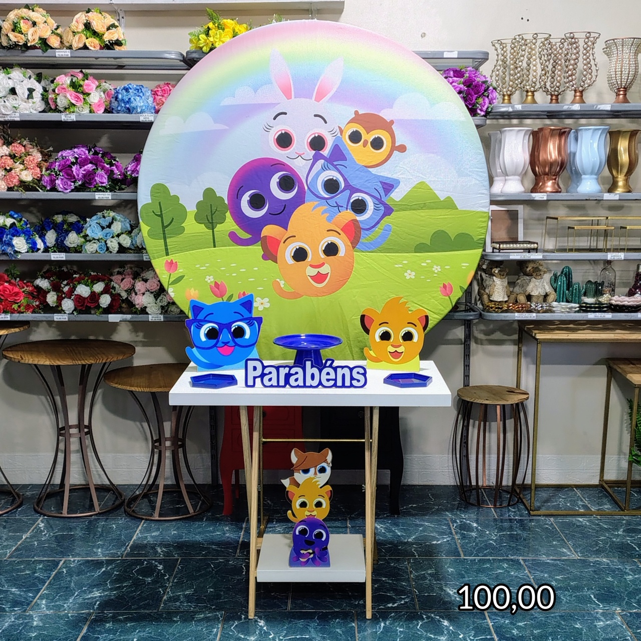 Bolofofos Menino (Promoção Mesa Cavalete) * - Bn Decorações 