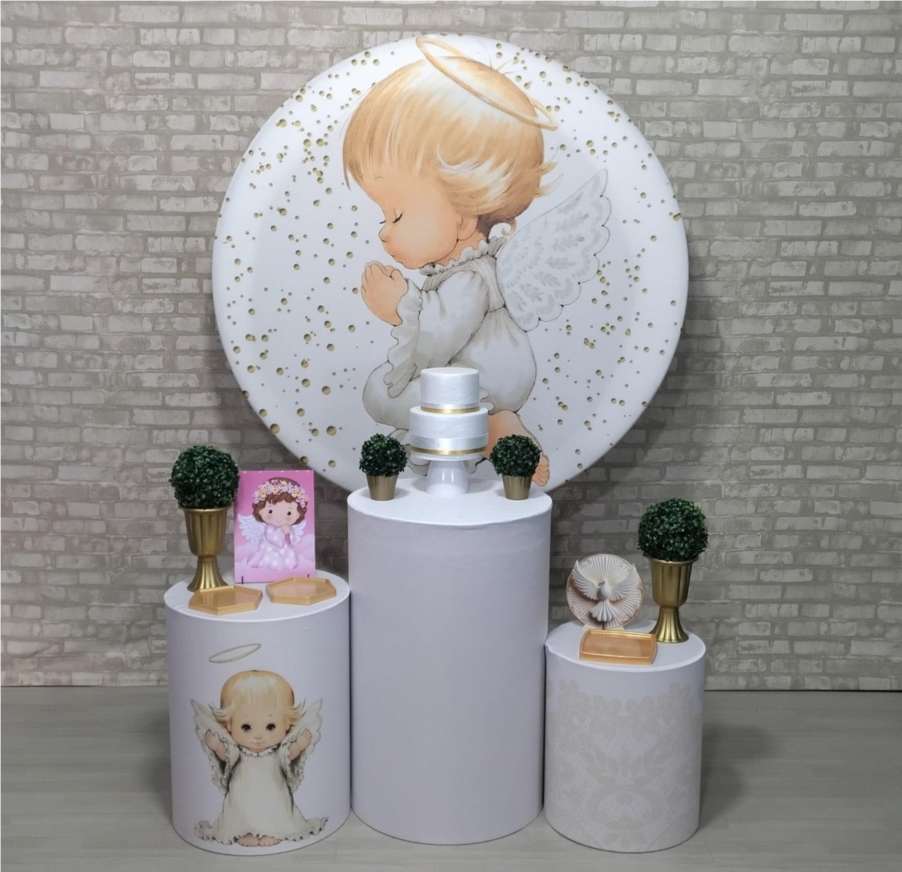 Batizado (Encanto) Menina 2 *  - Bn Decorações 