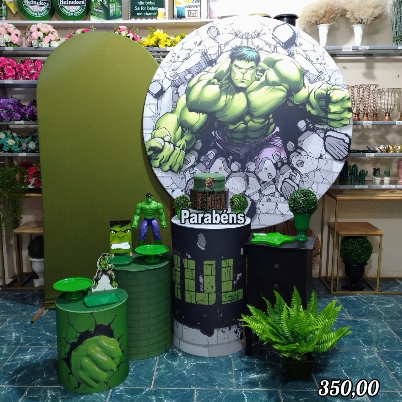Hulk (Premium) * - Bn Decorações 
