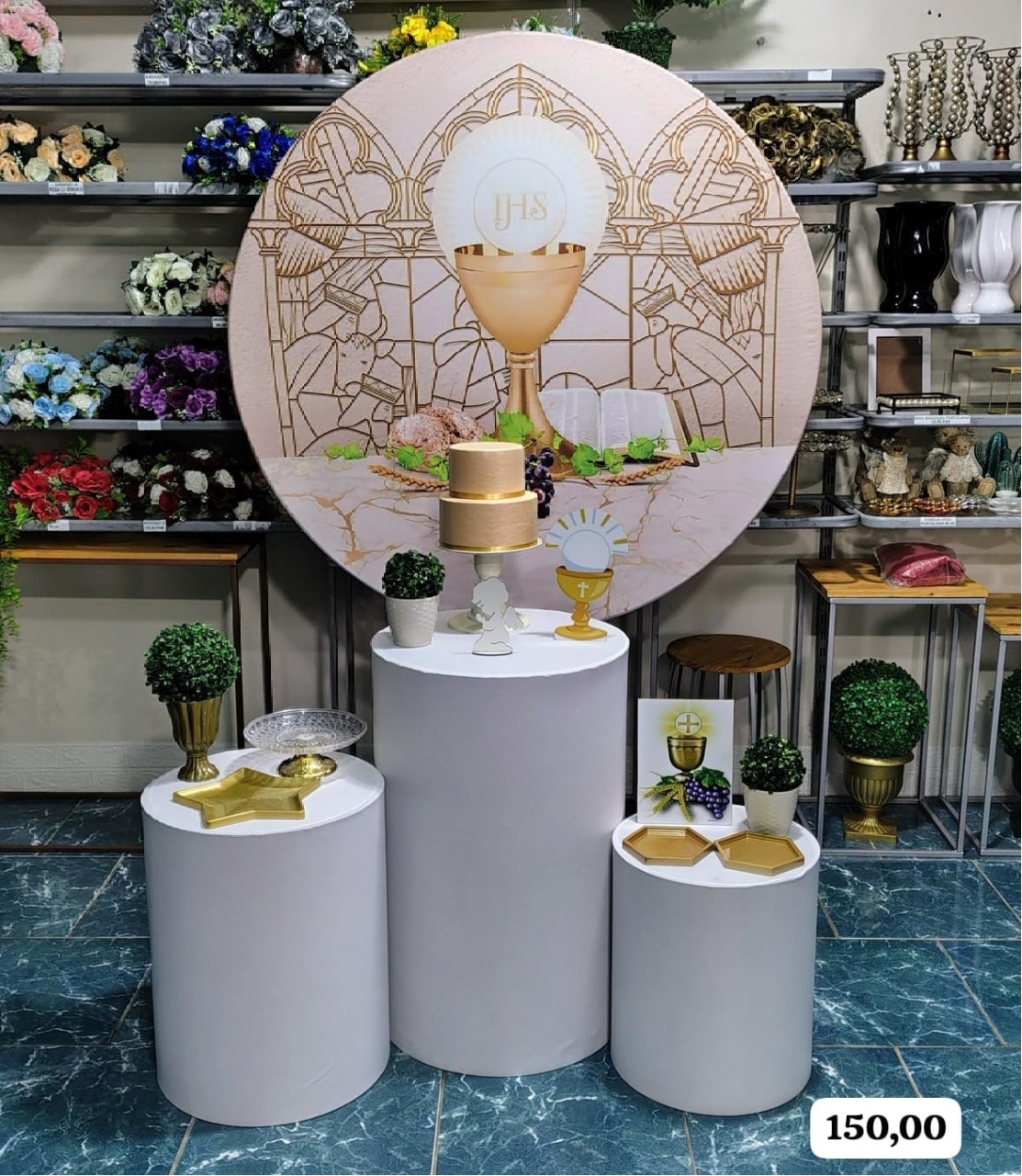 Primeira Comunhão (Encanto)   - Bn Decorações 