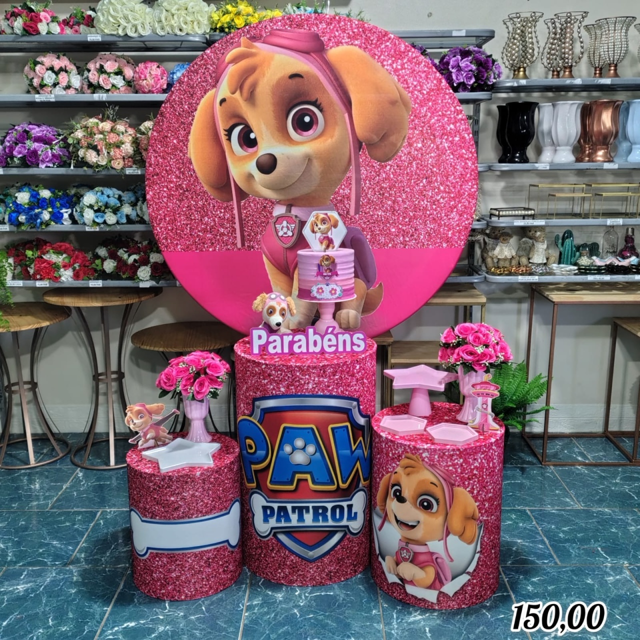 Skye Rosa Pink (Encanto) * - Bn Decorações 