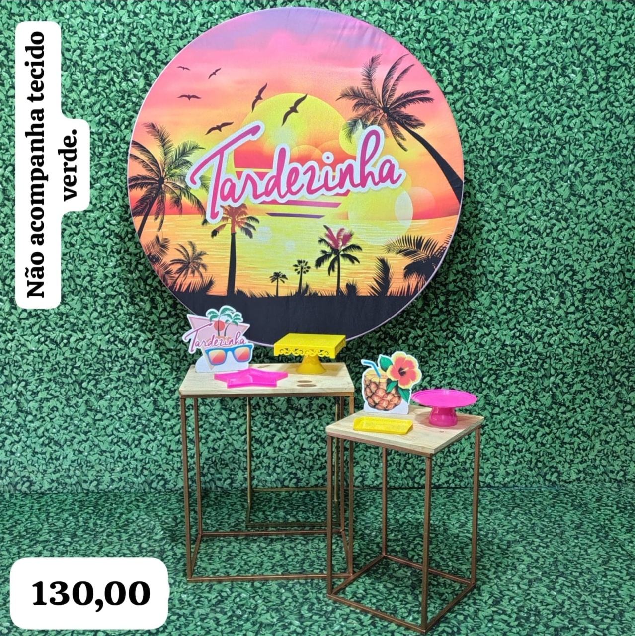 Tardezinha (Celebre Com 2 Mesas) - Bn Decorações 