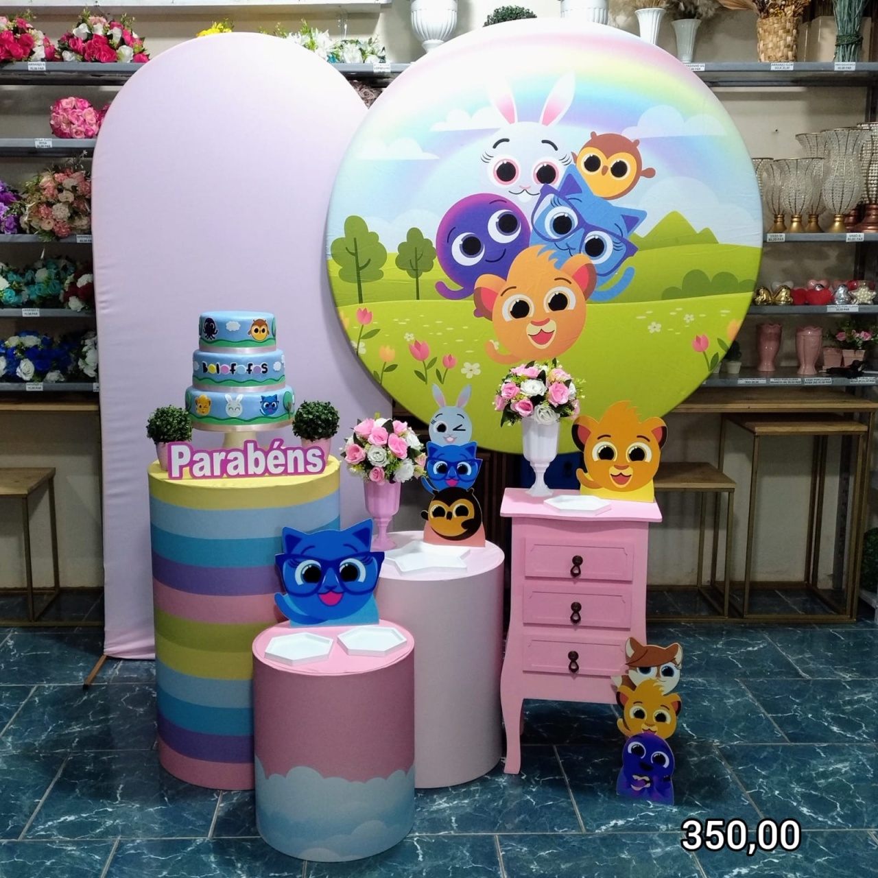 Bolofofos Menina (Premium) * - Bn Decorações 