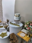 Bege Com Off White (Composição) * 2 Painéis Romano - imagem 3