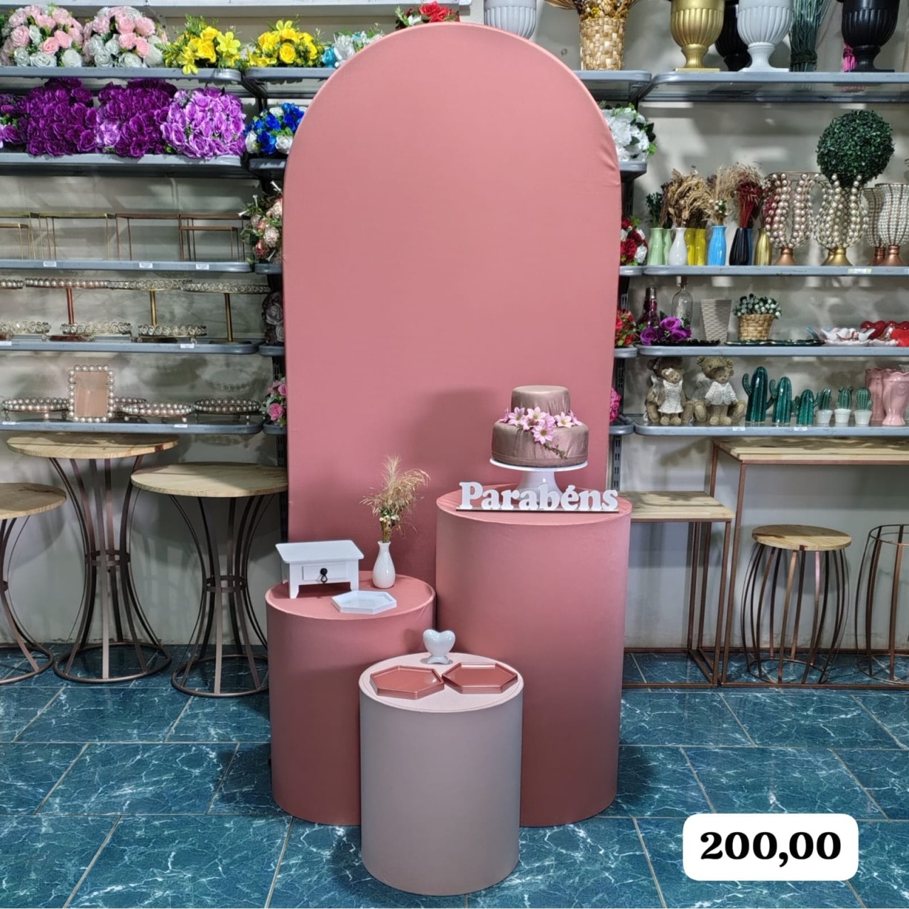 Romano Rose Gold (Festejar) - Bn Decorações 
