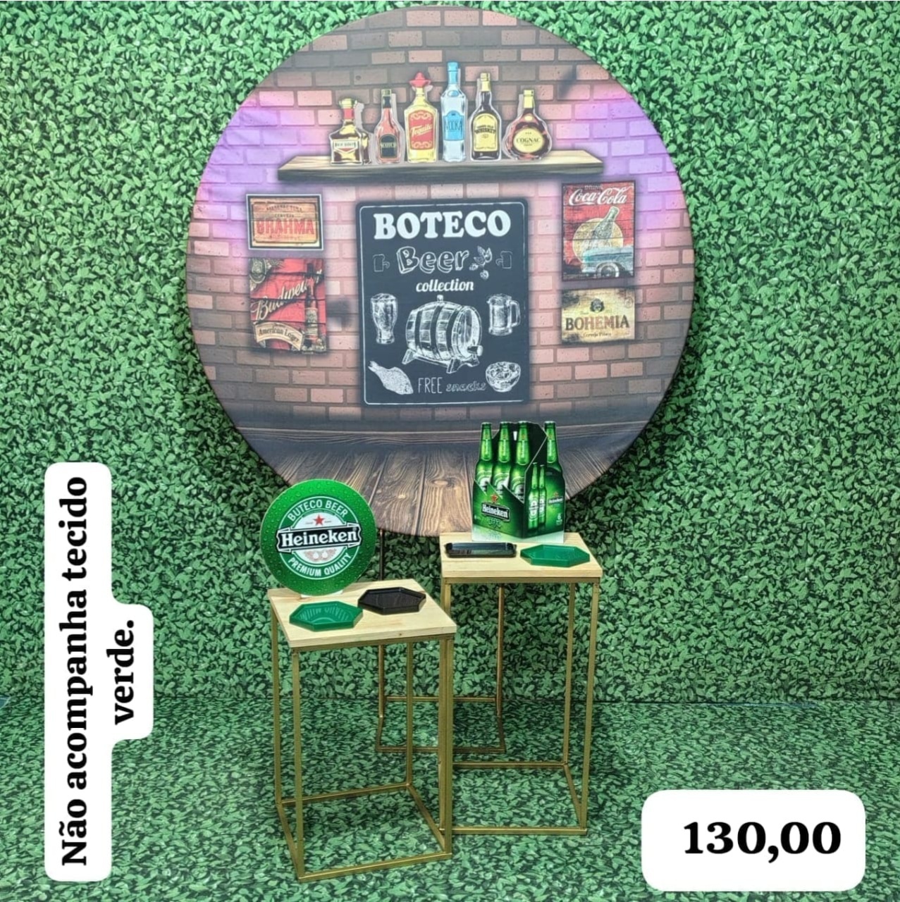 Boteco 2 (Celebre Com 2 Mesas) - Bn Decorações 