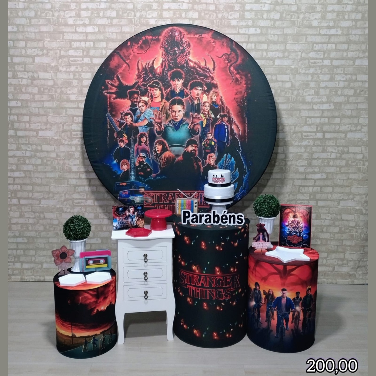 Stranger Things (Festejar) * - Bn Decorações 