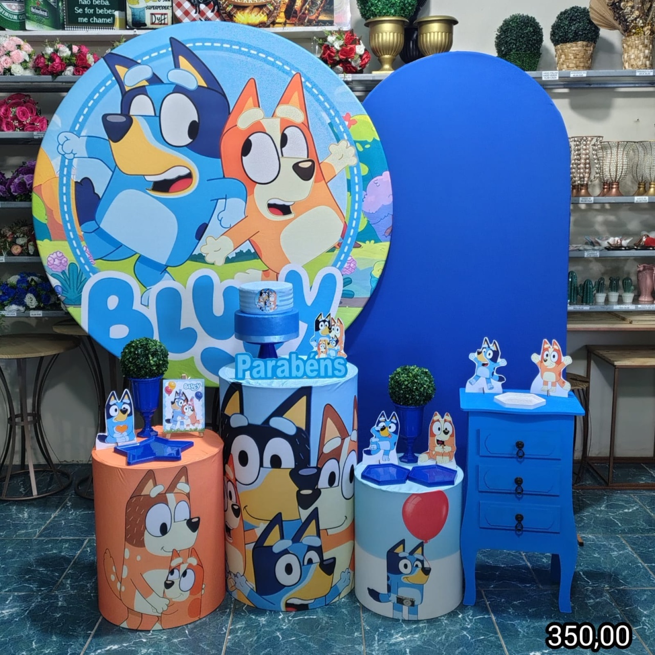 Bluey Menino (Premium) * - Bn Decorações 