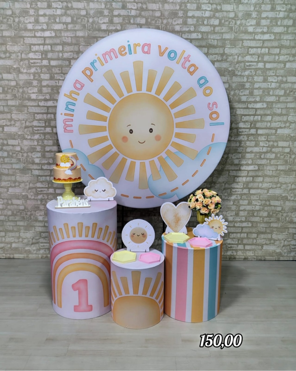 Minha Primeira Volta Ao Sol (Encanto) 7 * - Bn Decorações 