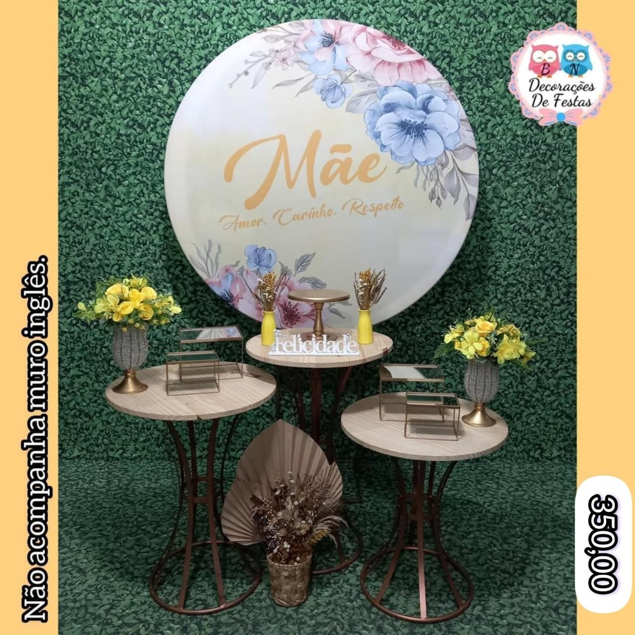 Dia das Mães 3 * - Bn Decorações 