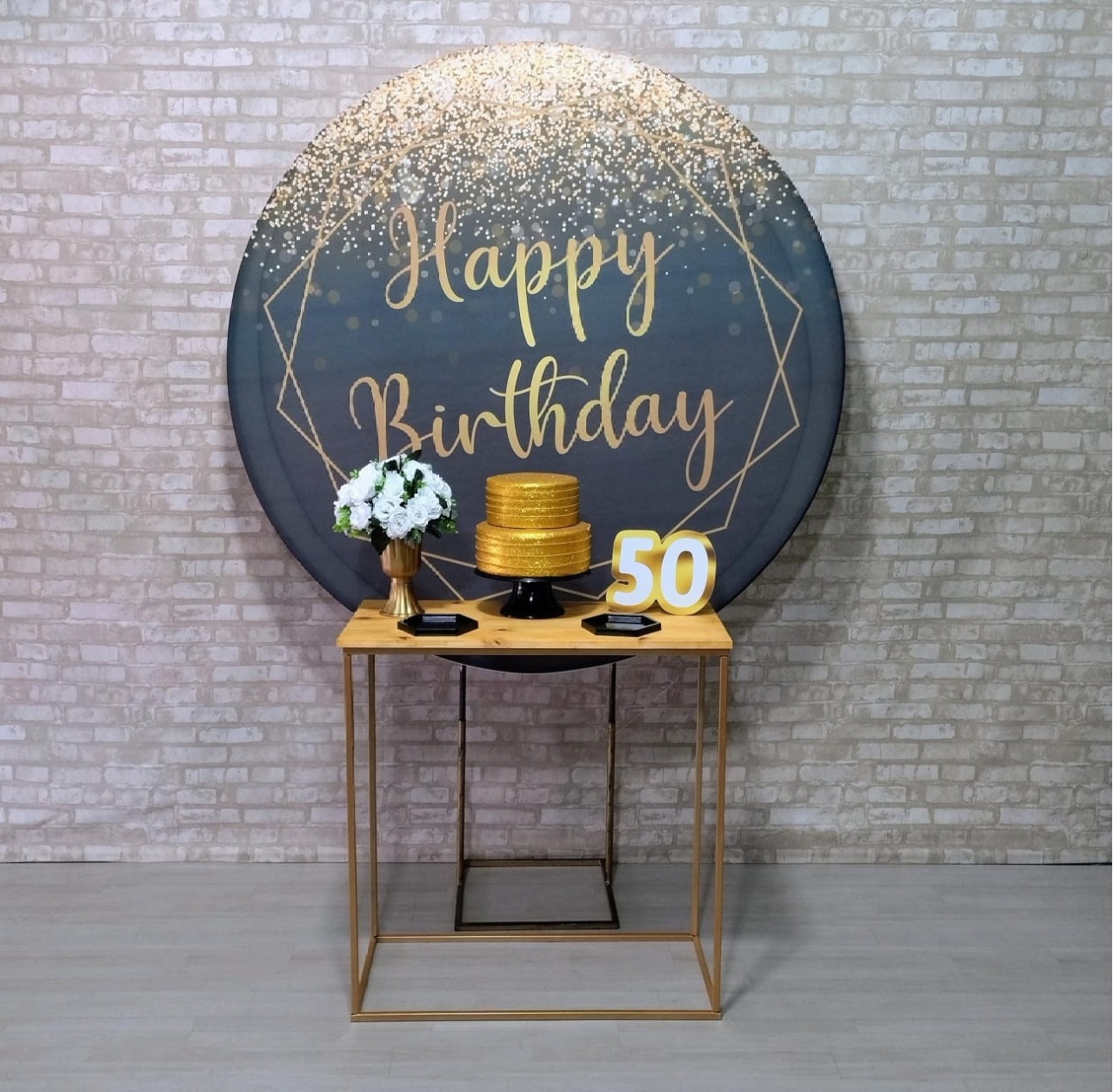  Happy Birthday (Composição) - Bn Decorações 