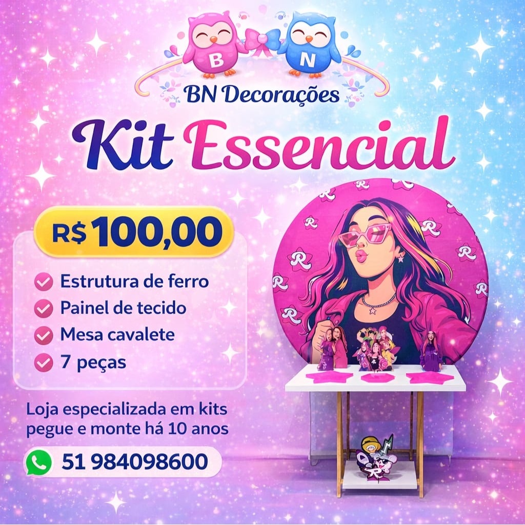 Nossos Kits Padronizados E Composição!!! Infantil - Bn Decorações 