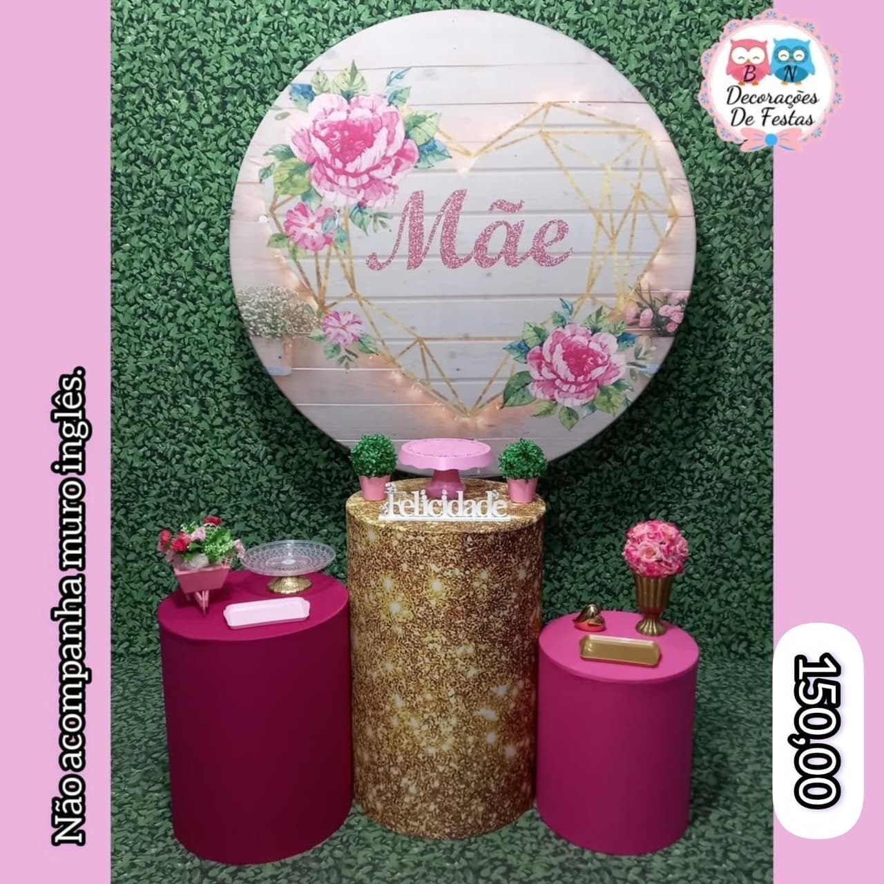 Dia das Mães 5 * - Bn Decorações 