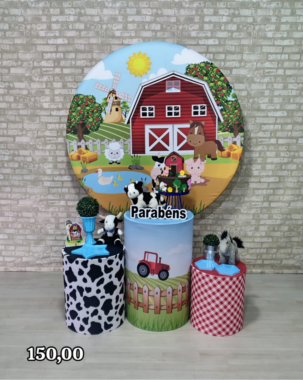 Fazendinha Menino (Encanto) * - Bn Decorações 