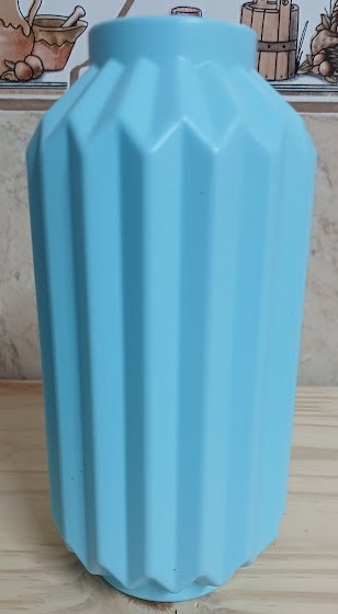 Vaso Frizado P Azul Bb - lihfestasecia