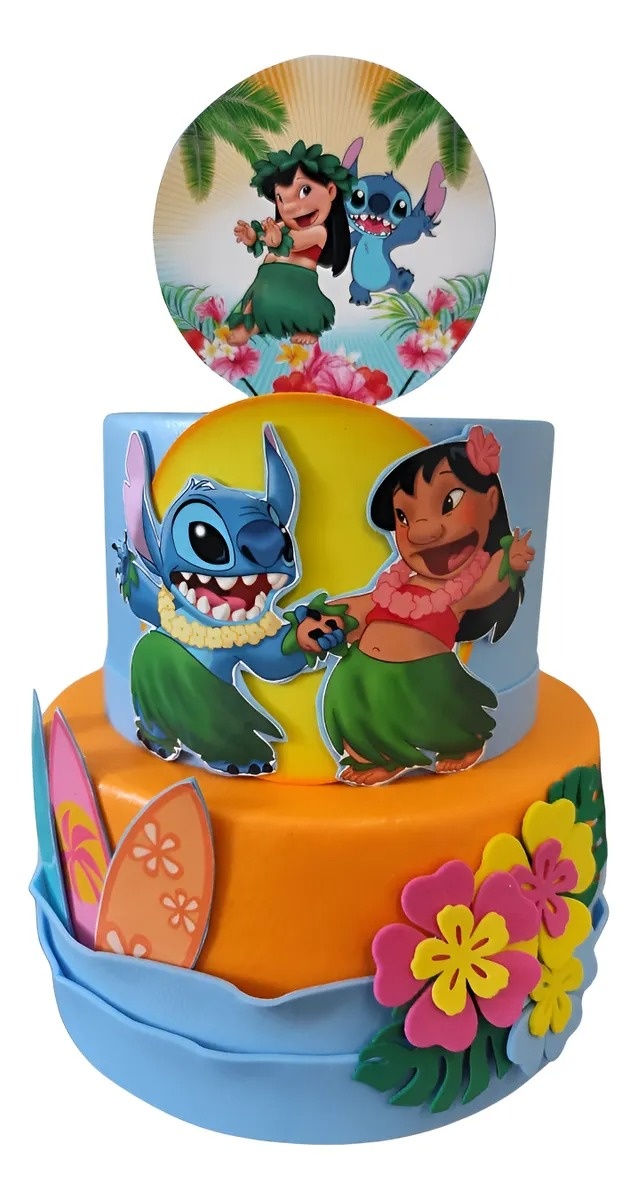 Bolo Lilo & Stitch - lihfestasecia