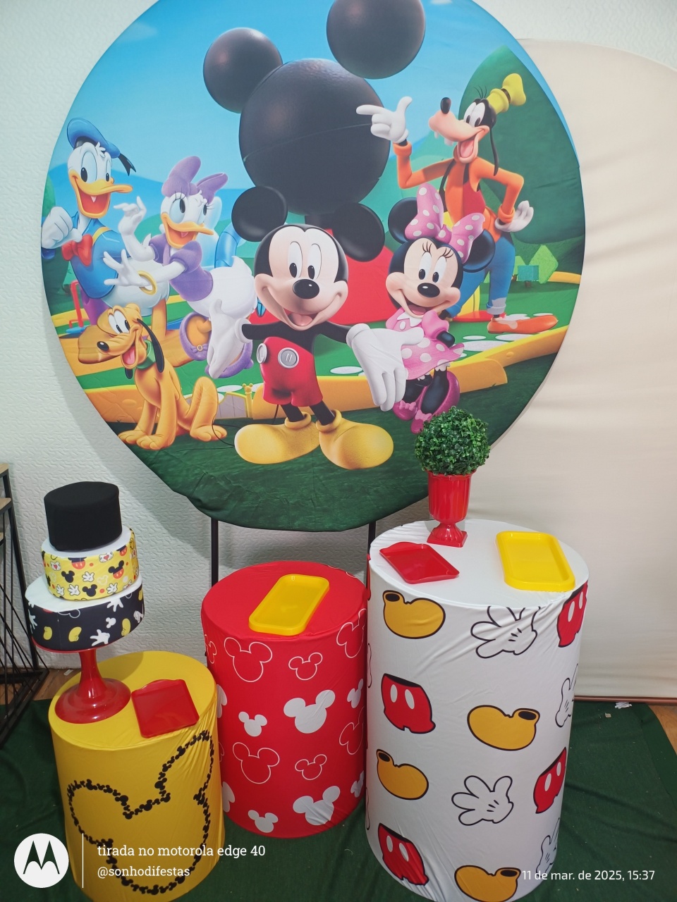 Kit Mickey  - Sonhodifestas 