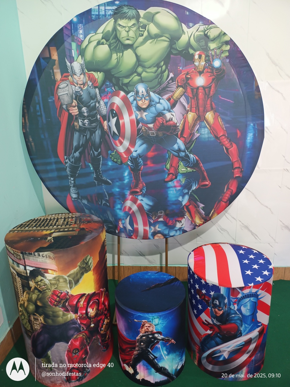 Kit Avenger - Sonhodifestas 