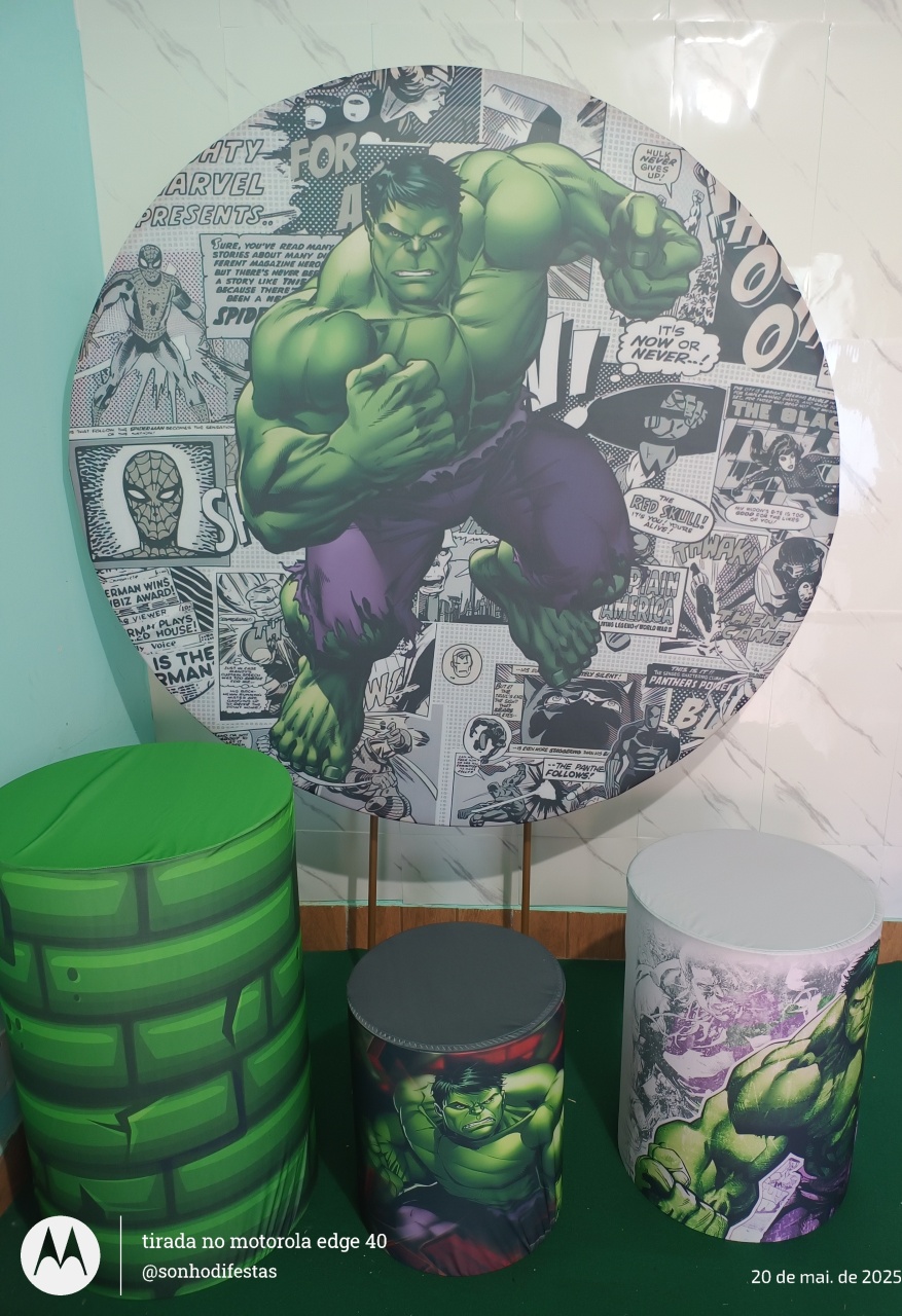 Kit Hulk 1 - Sonhodifestas 