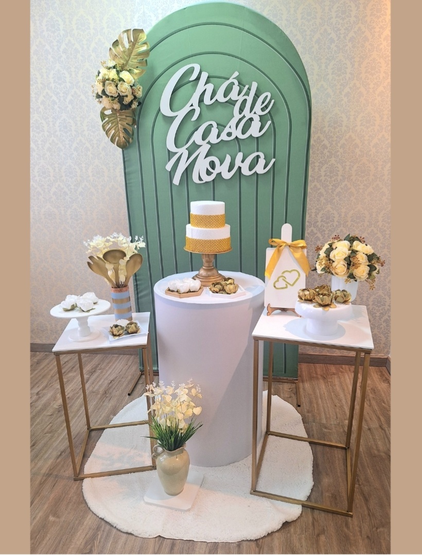 Chá de Casa Nova - Kit Verde - Balo Mais Festas Pegue E Monte