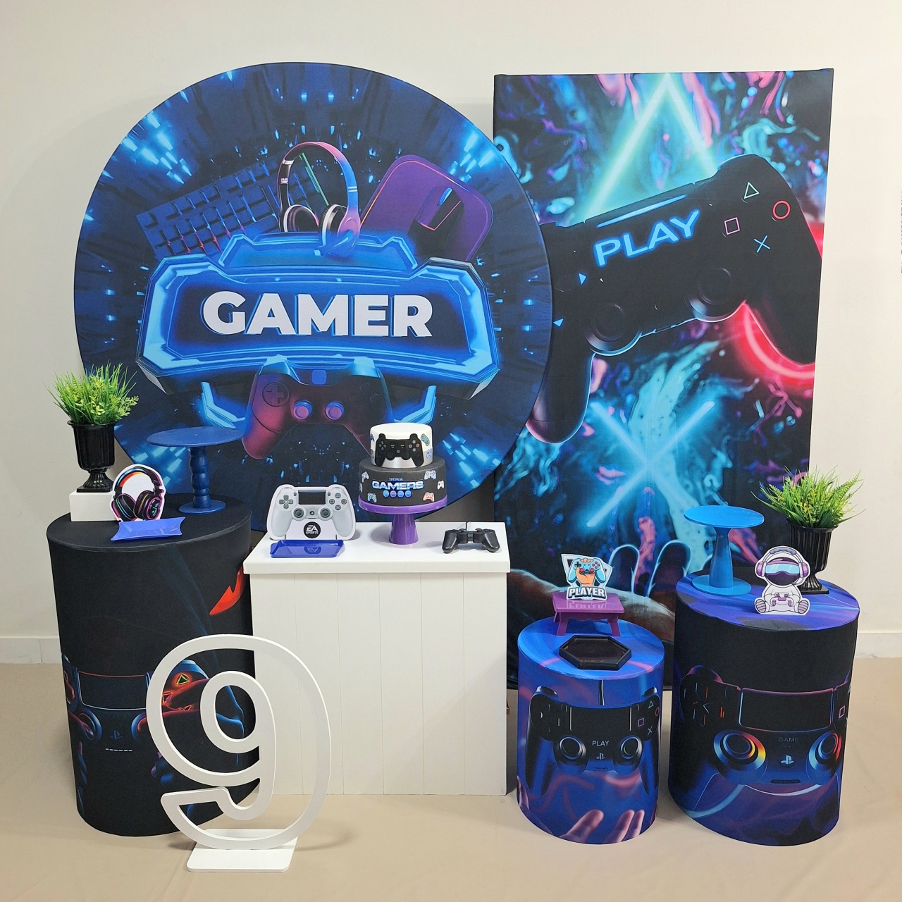 Gamer Excepcional - Balo Mais Festas Pegue E Monte