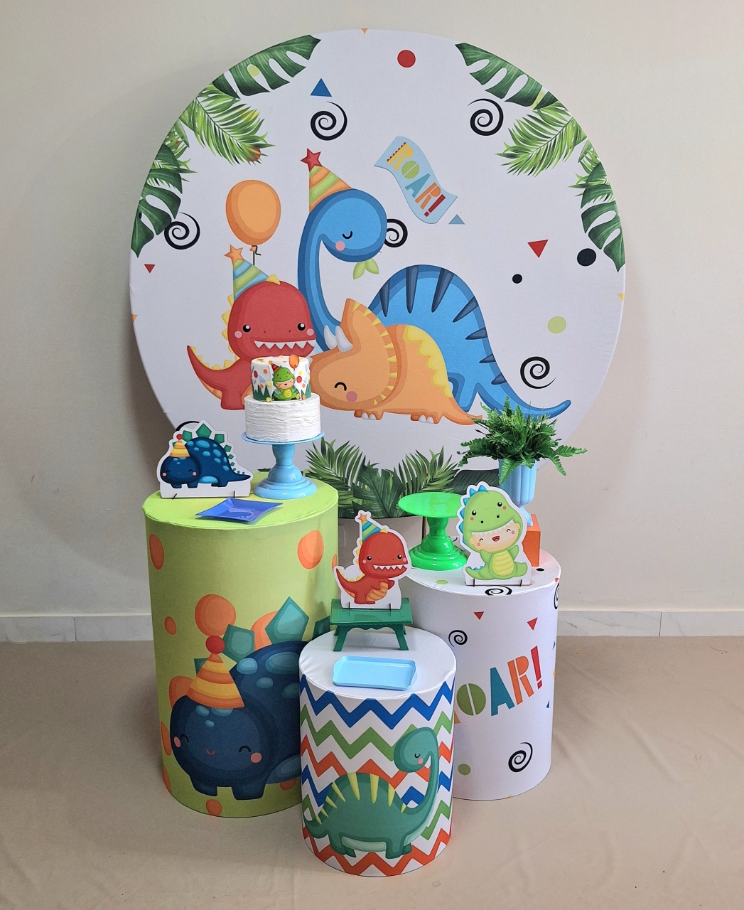 Dino Baby Convencional - Balo Mais Festas Pegue E Monte