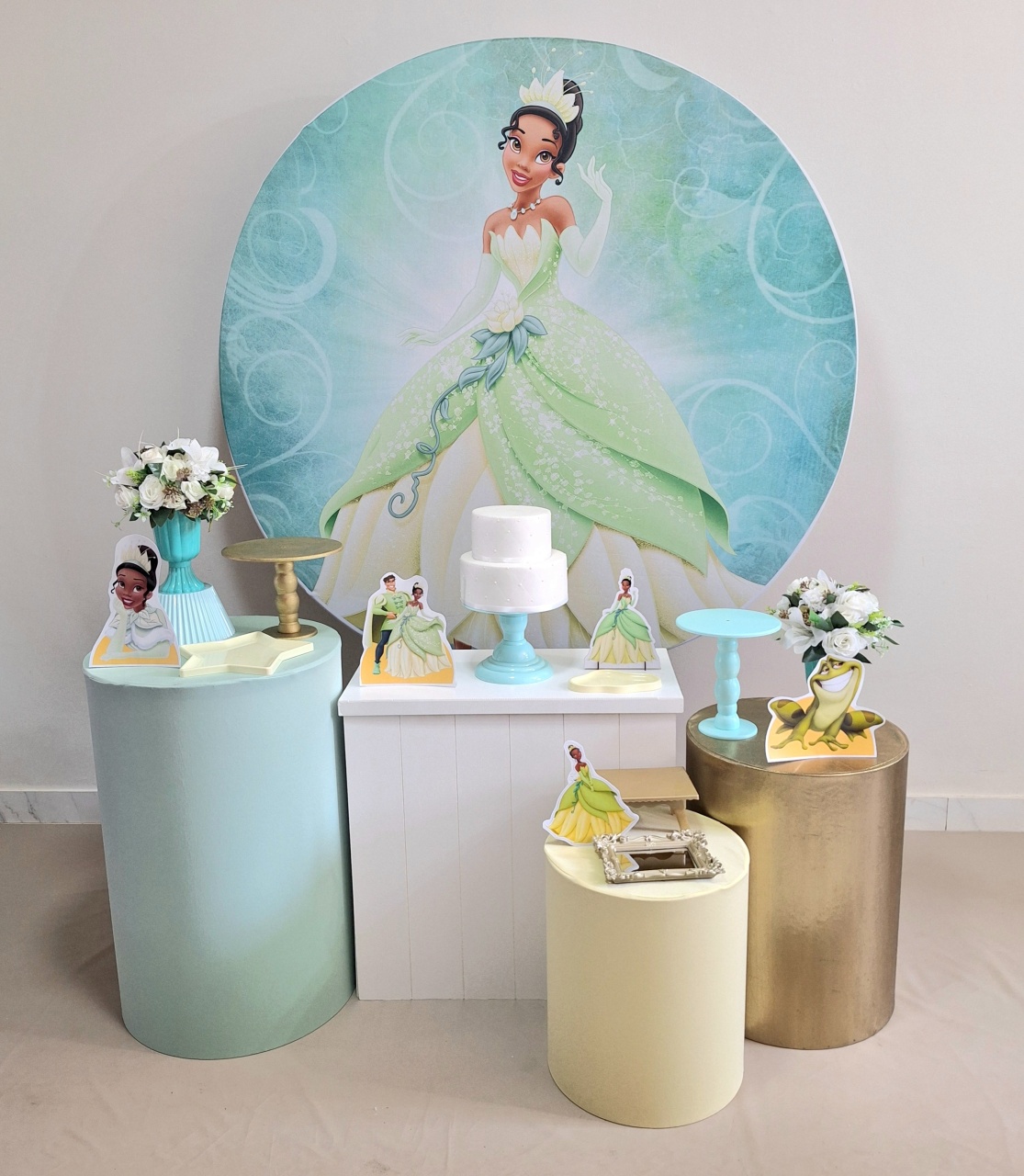 Princesa Tiana Especial - Balo Mais Festas Pegue E Monte