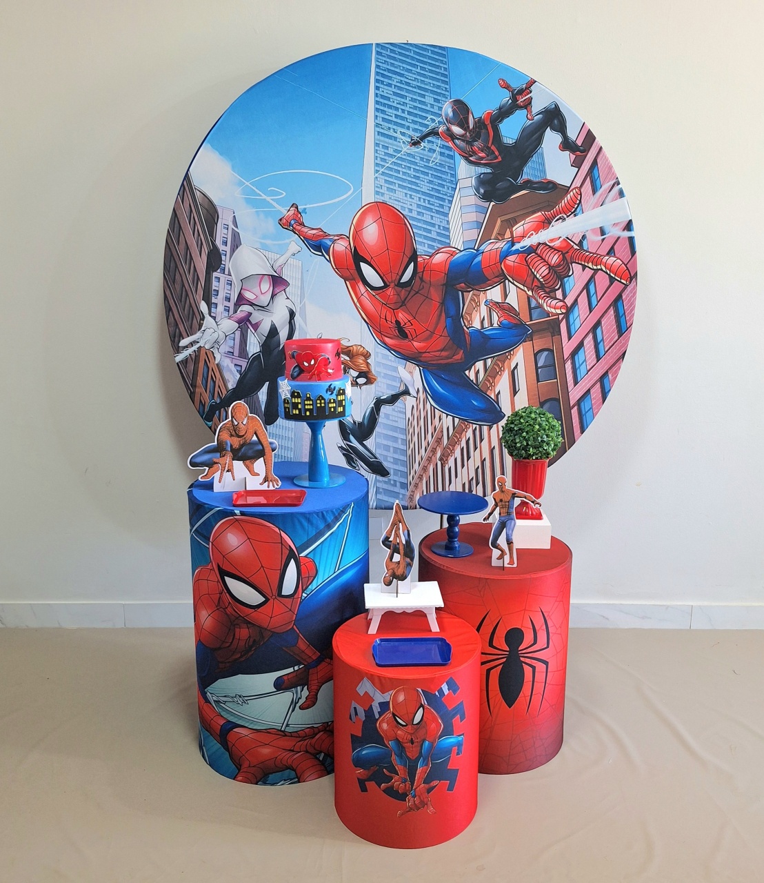 Homem Aranha 01 Convencional - Balo Mais Festas Pegue E Monte