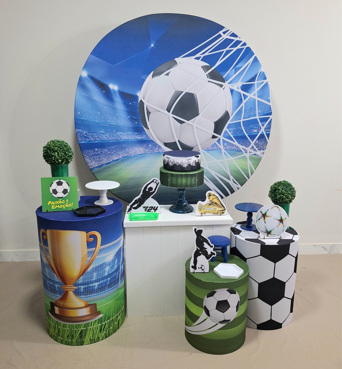 Futebol Especial - Balo Mais Festas Pegue E Monte