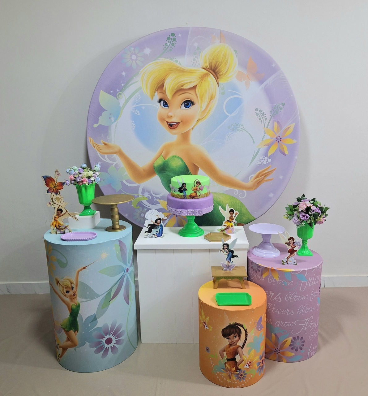 Tinker Bell- Sininho Especial - Balo Mais Festas Pegue E Monte