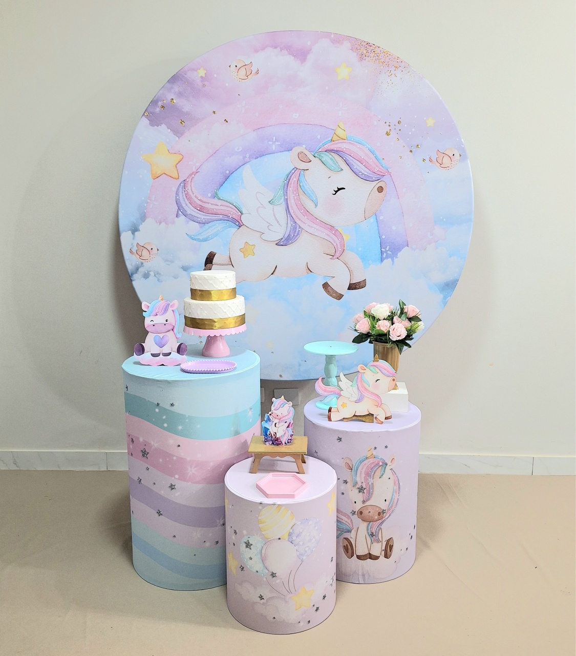 Unicornio Convencional - Balo Mais Festas Pegue E Monte