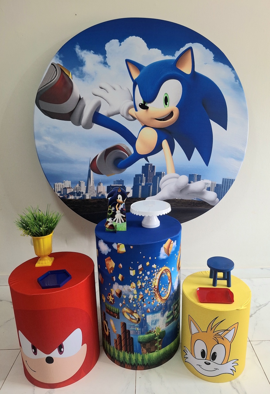 Sonic Promocional  - Balo Mais Festas Pegue E Monte