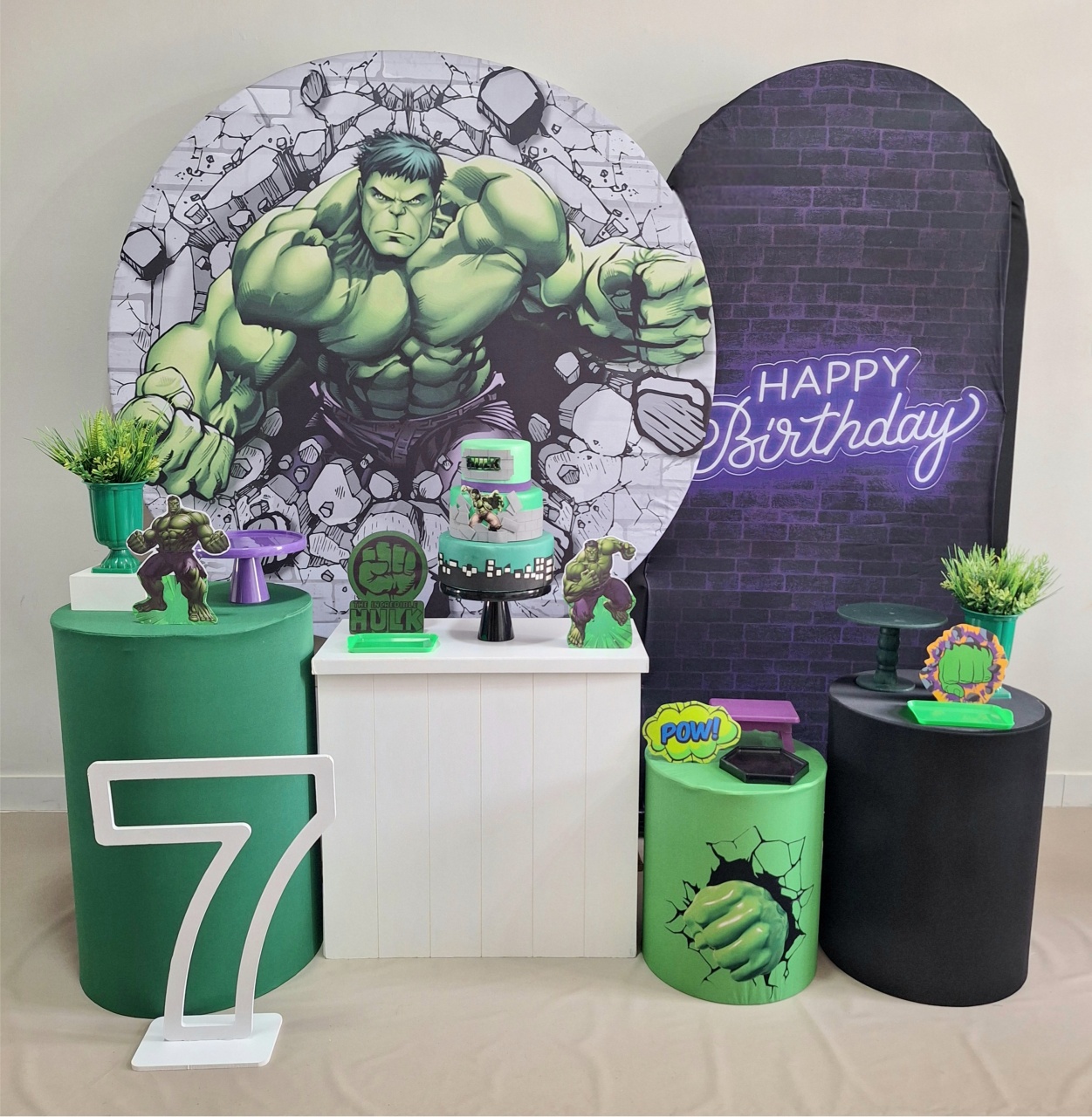 Hulk Excepcional - Balo Mais Festas Pegue E Monte