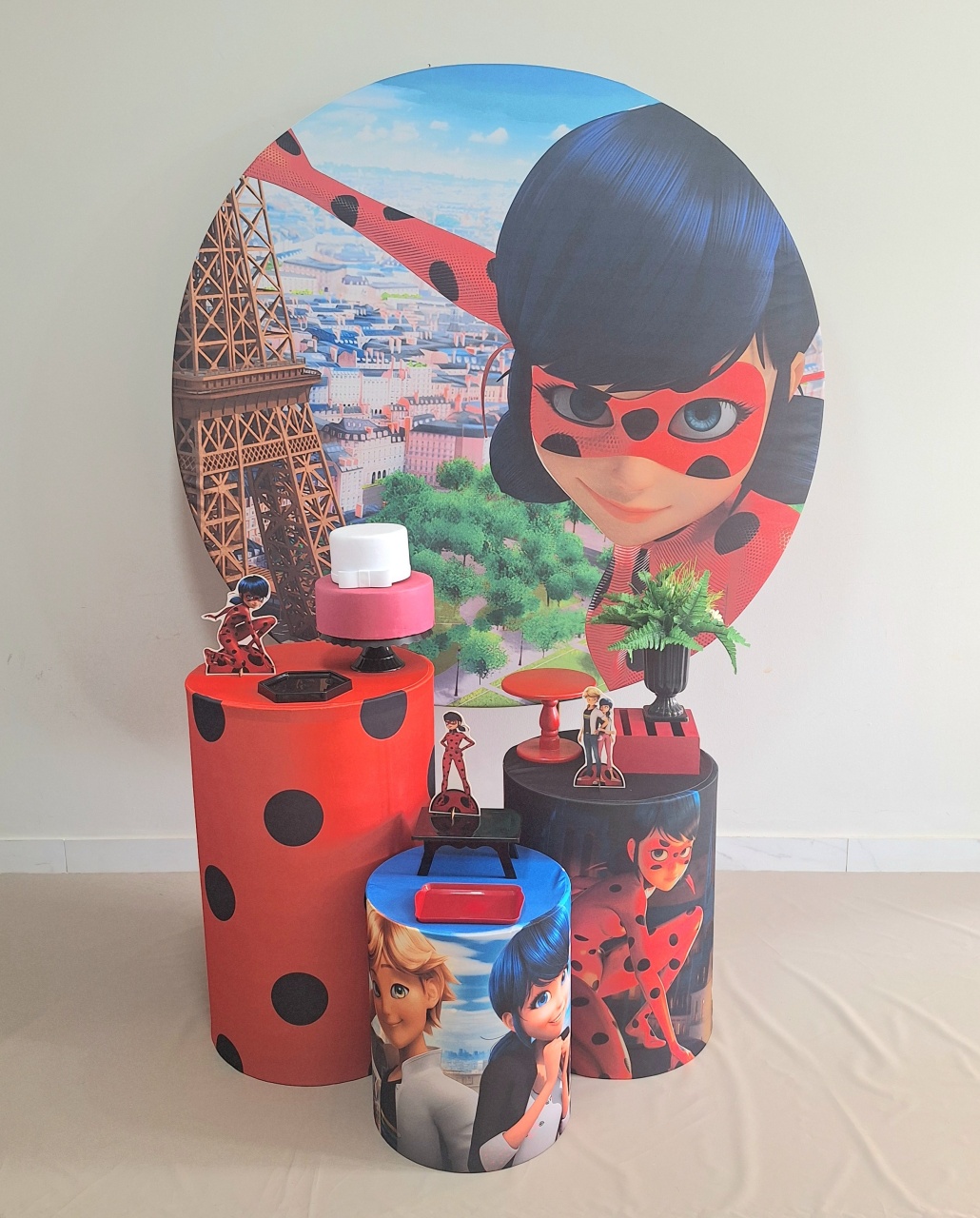 Ladybug Convencional - Balo Mais Festas Pegue E Monte