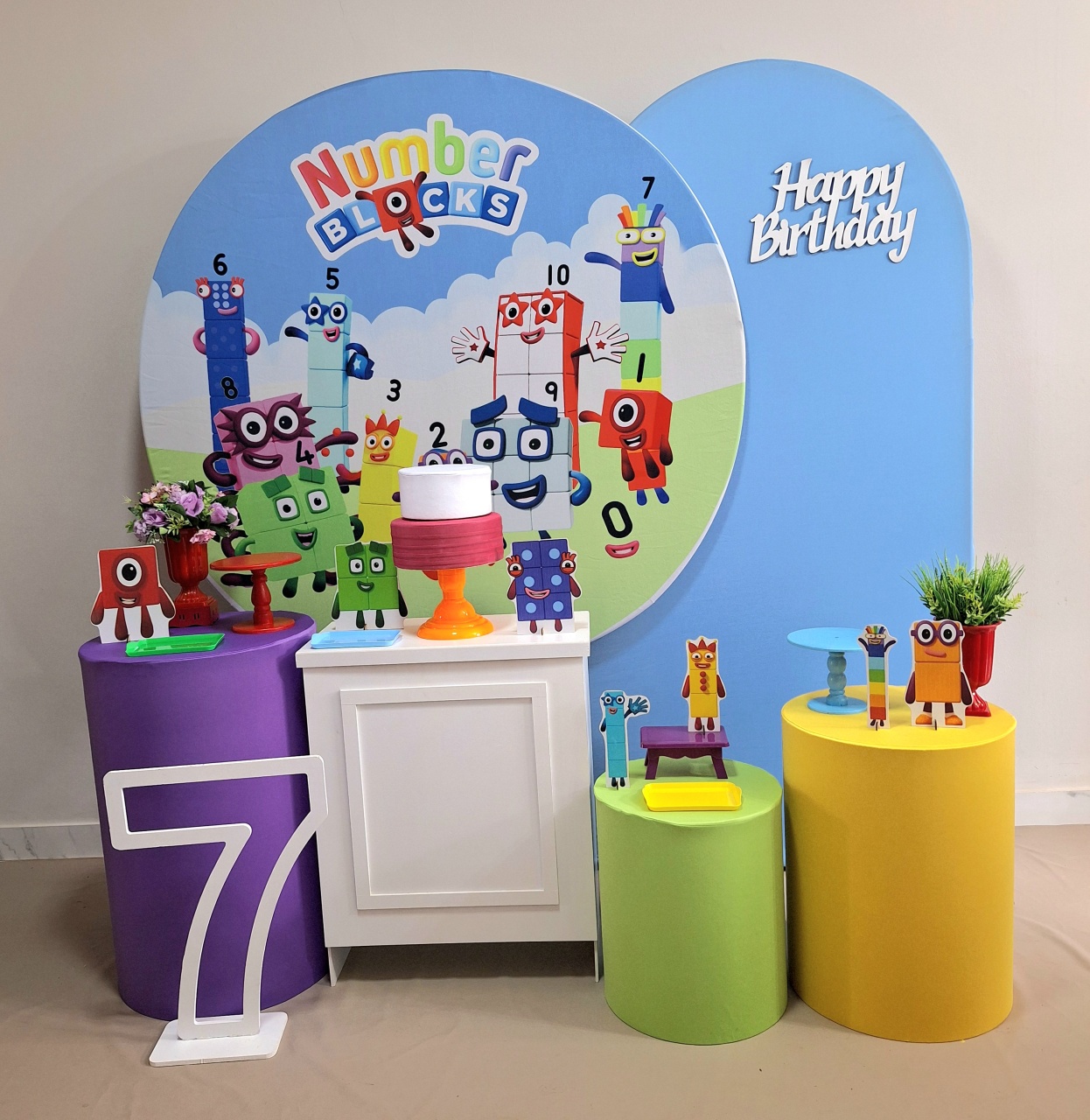 Number Blocks Excepcional  - Balo Mais Festas Pegue E Monte
