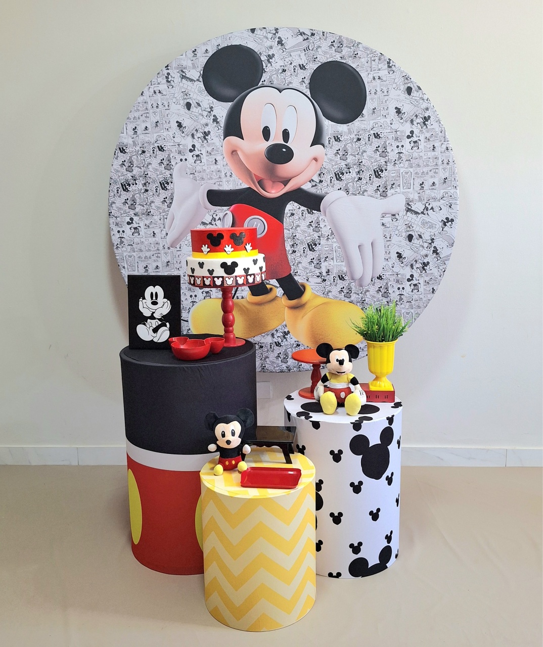 Mickey 02 Convencional - Balo Mais Festas Pegue E Monte