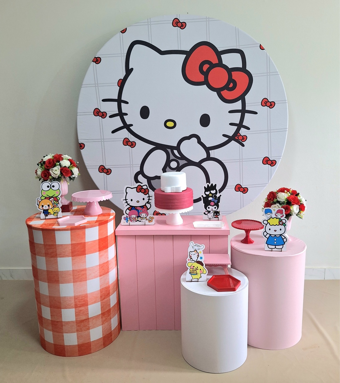 Hello Kitty Especial - Balo Mais Festas Pegue E Monte