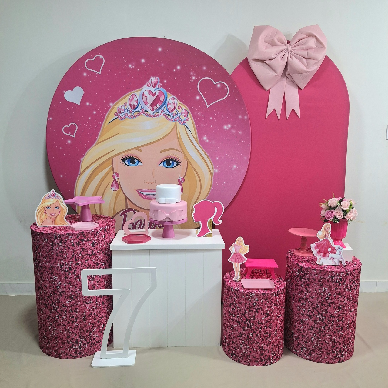 Barbie Rosto Excepcional - Balo Mais Festas Pegue E Monte