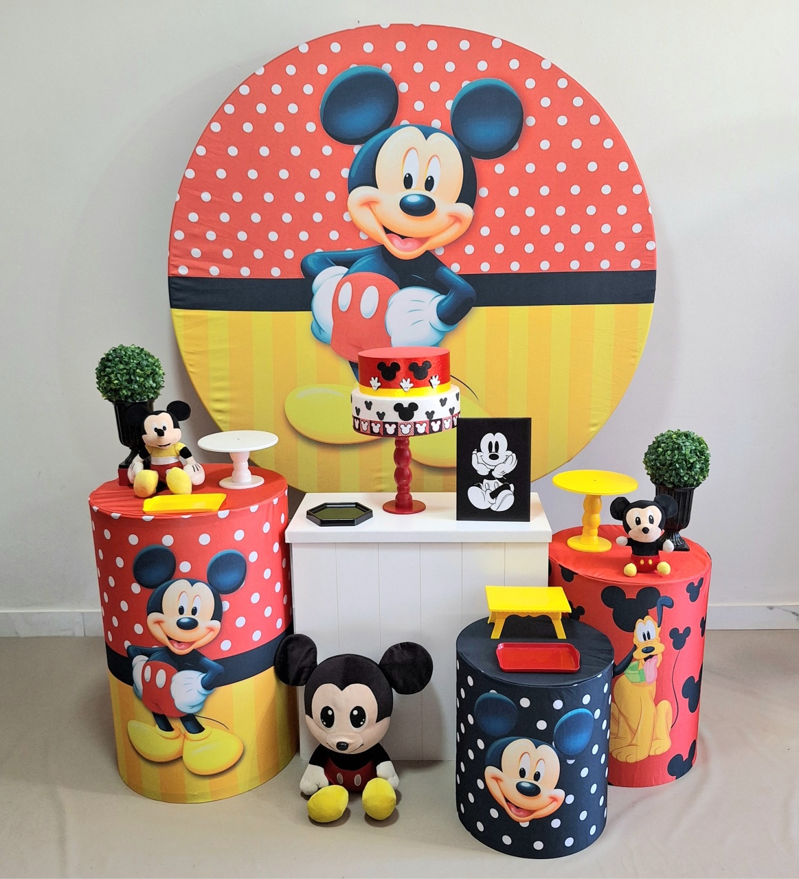 Mickey 01 Especial - Balo Mais Festas Pegue E Monte