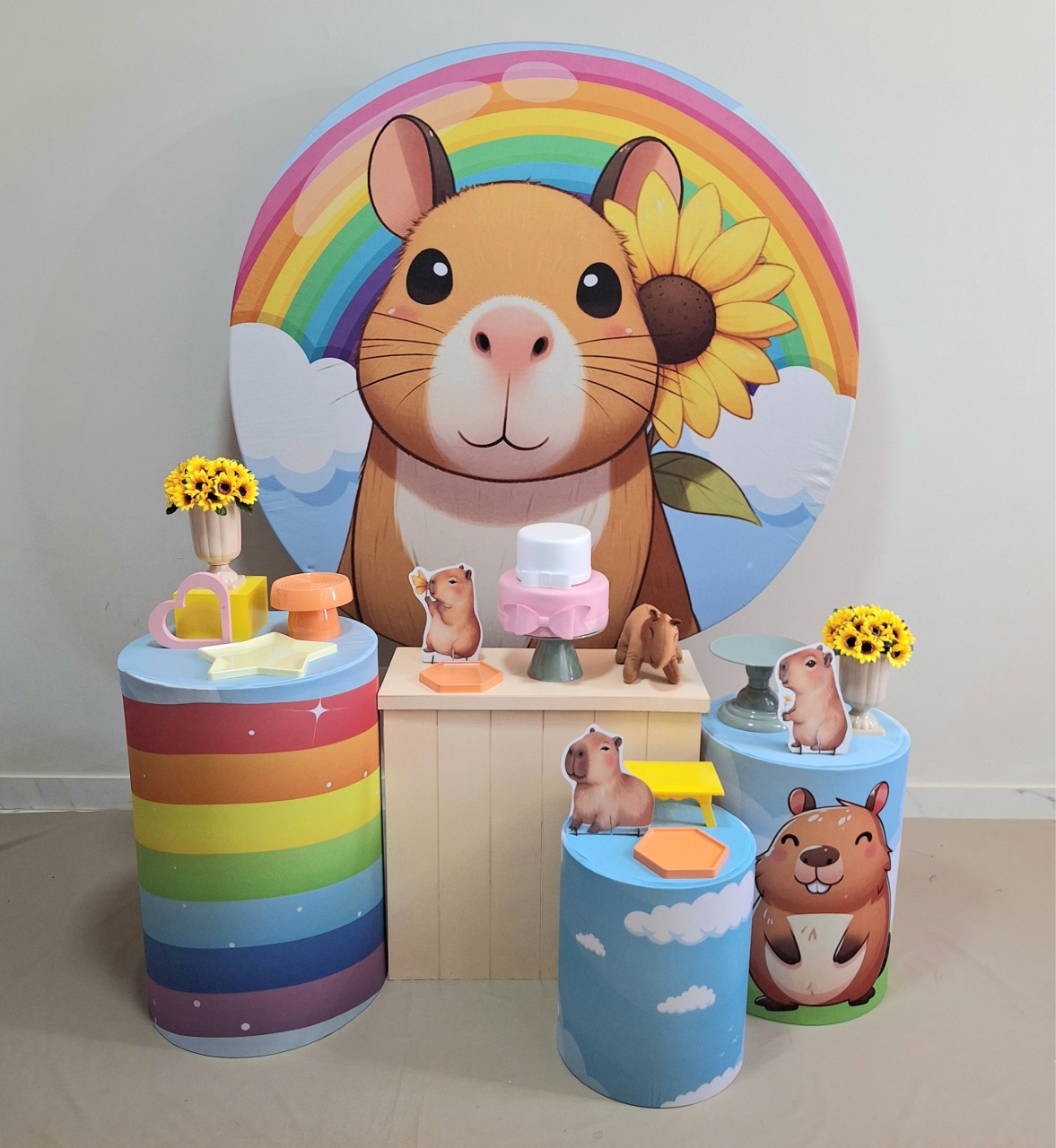 Capivara Especial - Balo Mais Festas Pegue E Monte