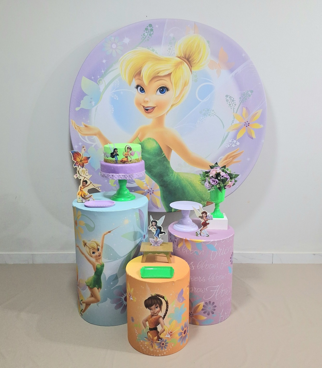 Tinker Bell Convencional - Balo Mais Festas Pegue E Monte