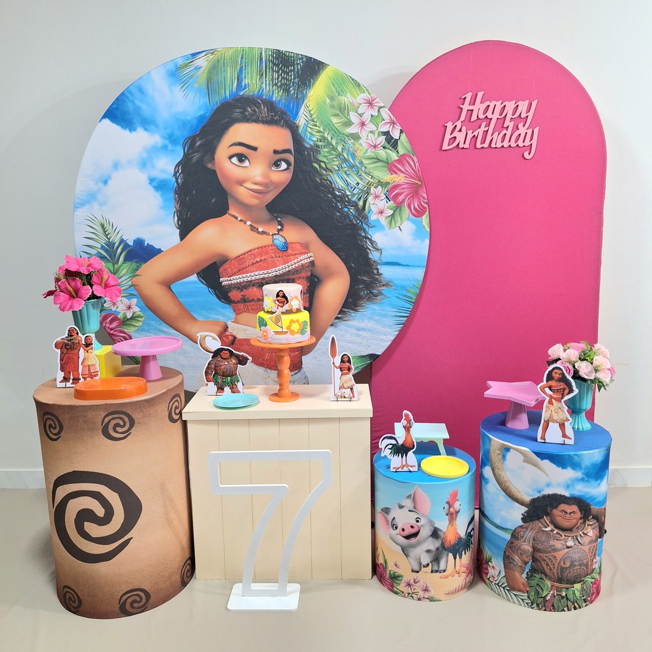 Moana 01 Excepcional - Balo Mais Festas Pegue E Monte