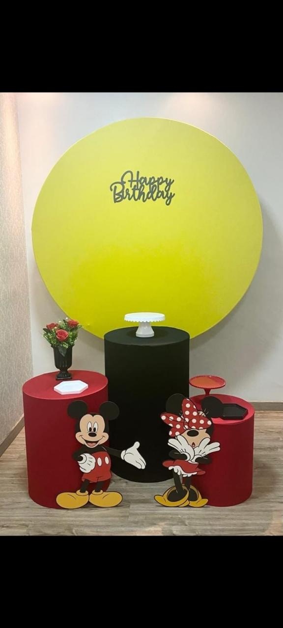 Mickey E Minnie Promocional  - Balo Mais Festas Pegue E Monte