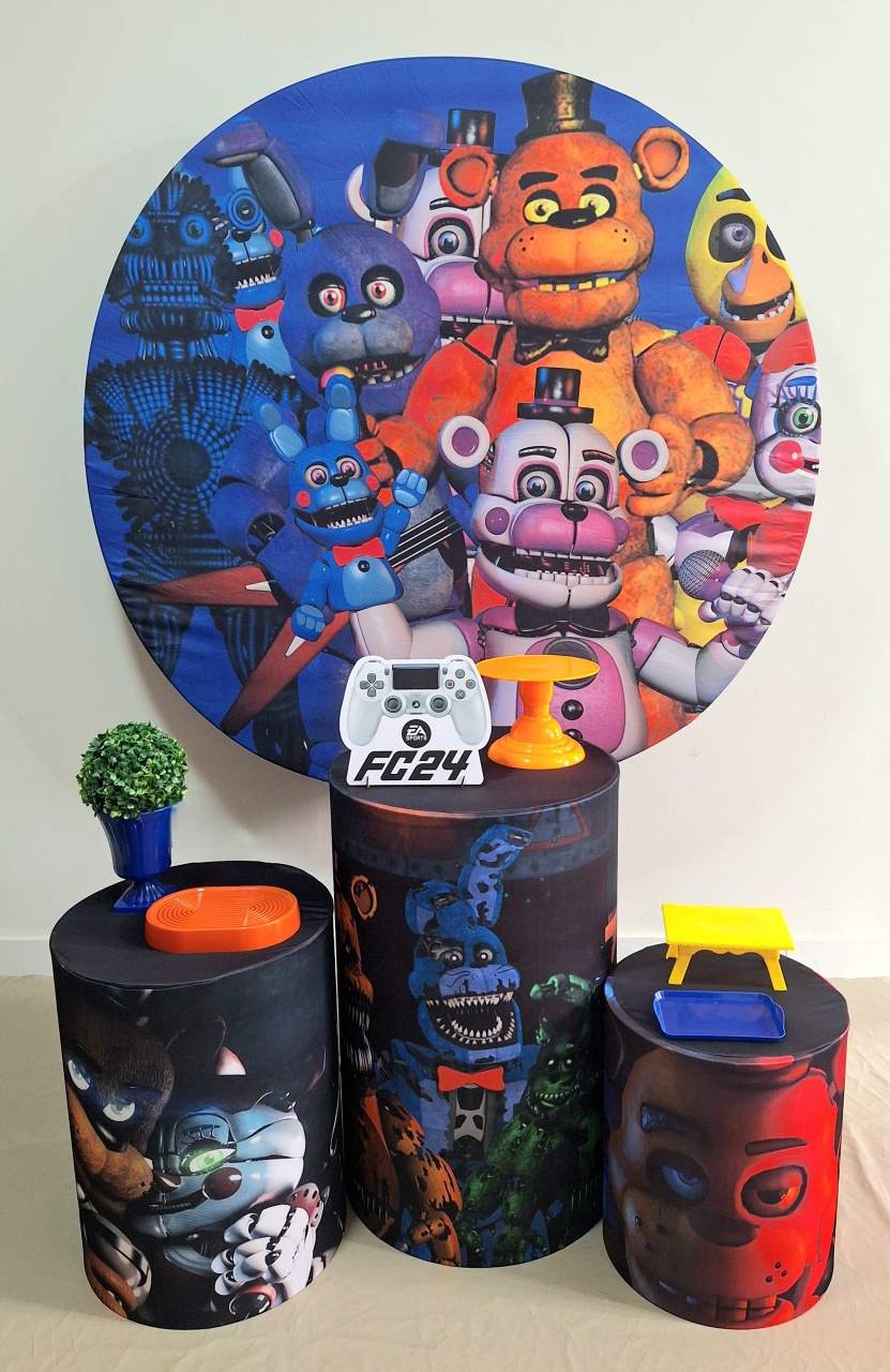 Five Nights Promocional  - Balo Mais Festas Pegue E Monte