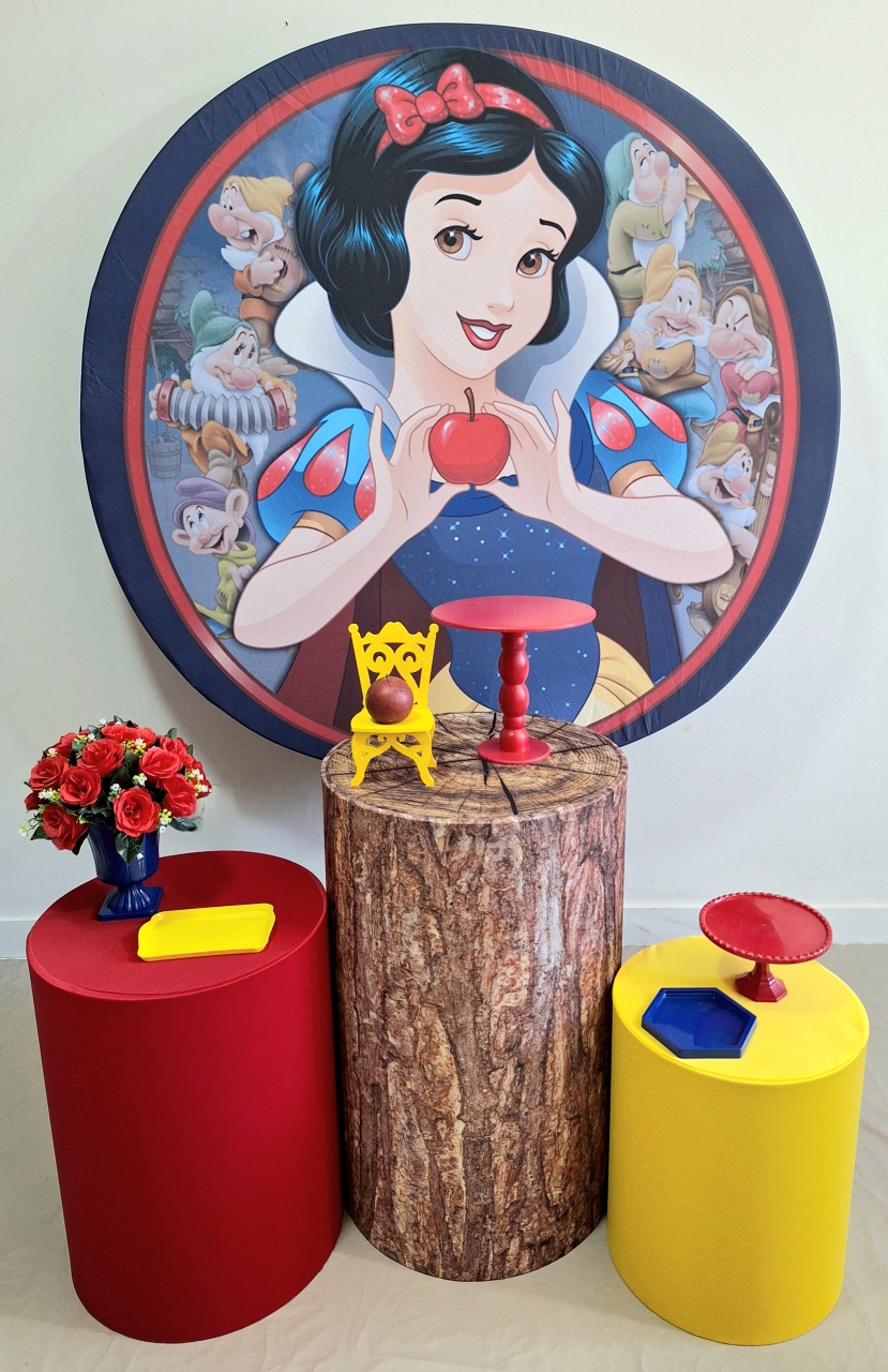 Branca de Neve Promocional  - Balo Mais Festas Pegue E Monte