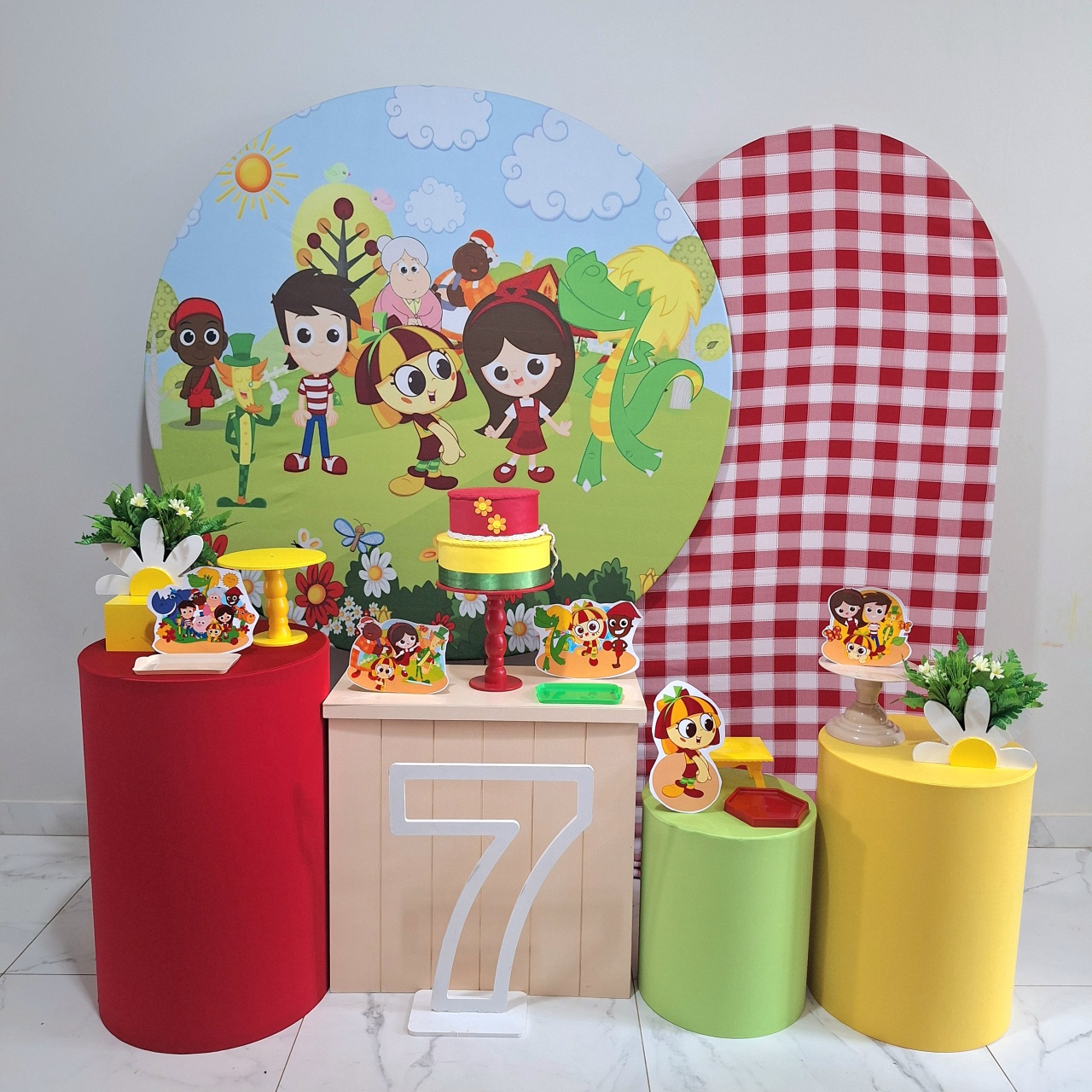 Sítio Do Picapau Amarelo Excepcional - Balo Mais Festas Pegue E Monte